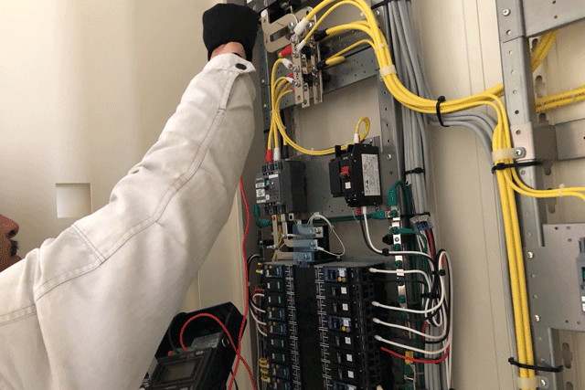 電気設備の改修工事