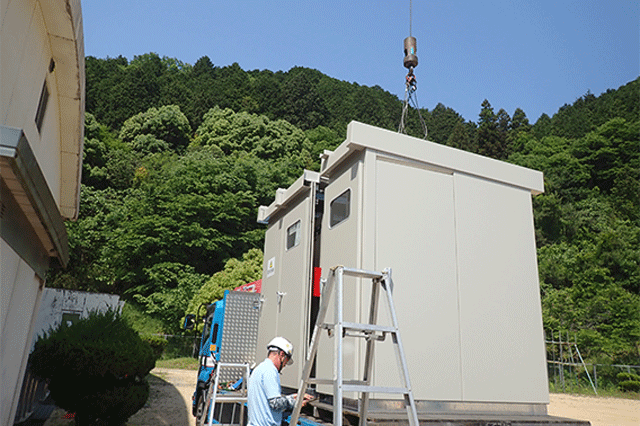 高圧受電設備の改修工事